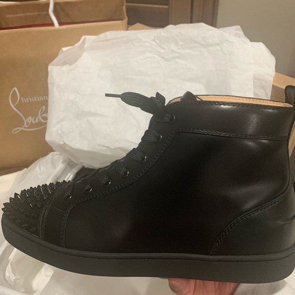 Louboutin Spikes Flat Calf - Picture 4 of 12